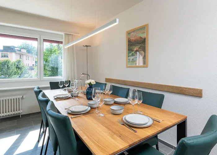 Daire Beautiful Modern Family With Free Parking Saint-Moritz