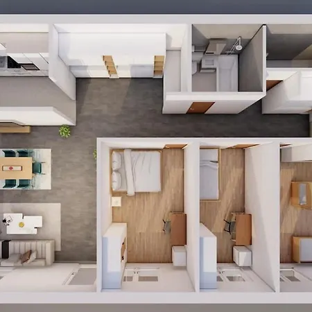 Appartamento Beautiful Modern Family With Free Parking *